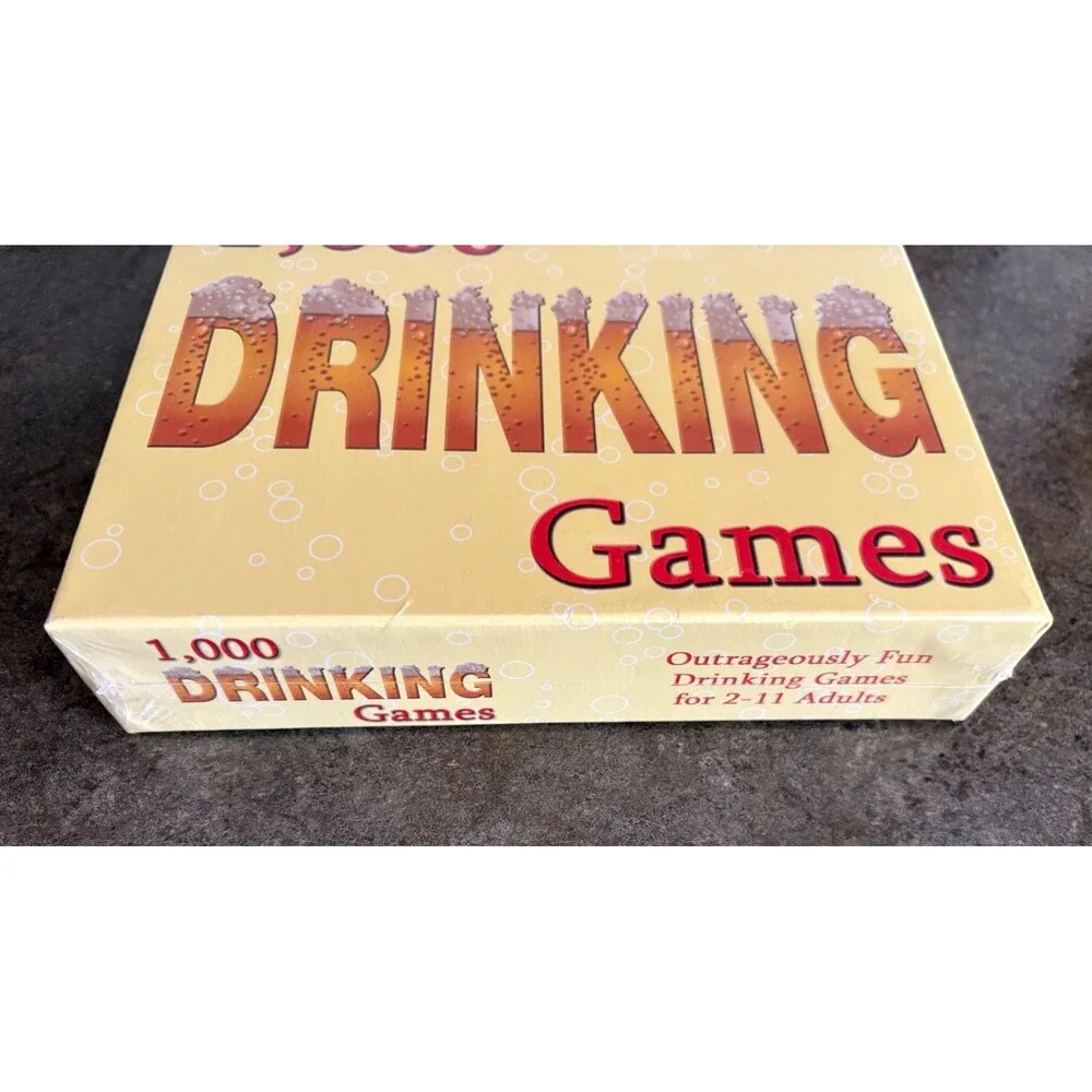 1000 Drinking Games - Outrageously Fun Drinking Games (2004, Kheper Games)